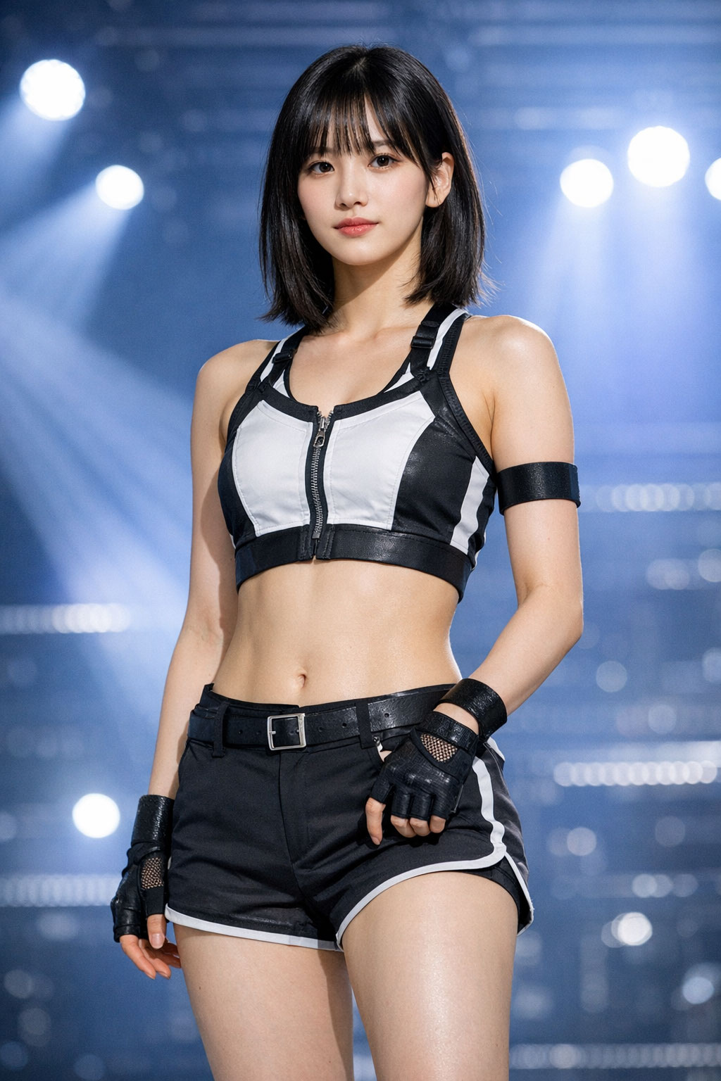 Before - regular idol look